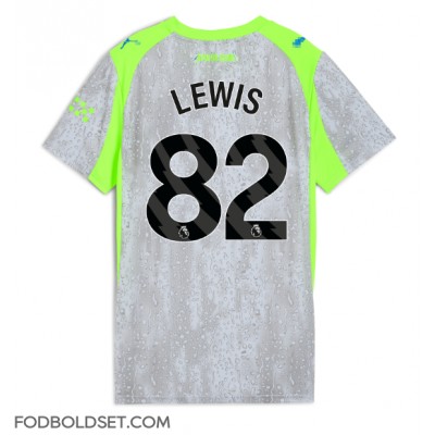 Manchester City Rico Lewis #82 Tredjetrøje Dame 2025-26 Kortærmet Manchester City Rico Lewis #82 Tredjetrøje Dame 2025-26 Kortærmet